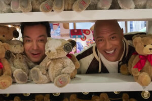 Dwayne Johnson surprising shoppers at a toy store is delightfully wholesome viewing