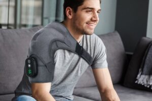 Grab this heated shoulder massager on sale for $56