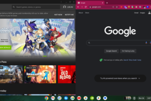 How to split screen on Chromebook