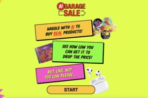 I successfully haggled with an AI garage sale by empowering it