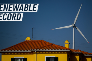 Portugal ran only on renewable energy for six days.