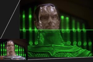 I'm watching 'AI upscaled' Star Trek and it isn't terrible