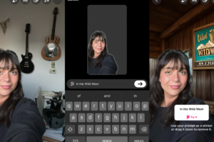 Instagram's new feature, Backdrop, uses AI to put you anywhere