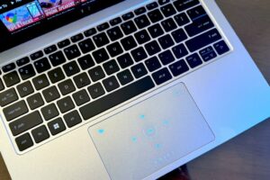 CES 2024: This laptop's weird touchpad is for YouTube-obsessed users