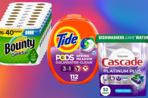 Get a $20 Amazon credit when you spend $80 on P&G products