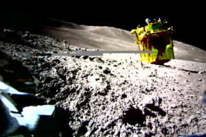Japan's SLIM spacecraft sticks moon landing – upside-down