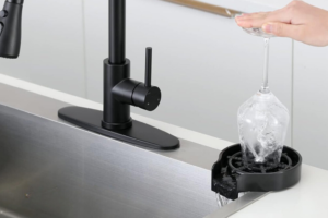 This glassware washer for your kitchen sink is $20