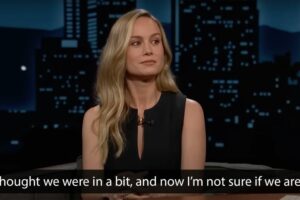 Brie Larson gently mocks Jimmy Kimmel's egg cooking technique