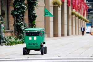 Uber Eats is launching a delivery service with Cartken's sidewalk robots in Japan